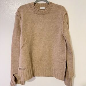 Vince Beige Crew Neck Sweater